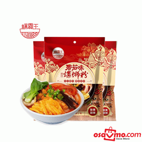 LUO BA WANG CHN Tomato Luo Si Fen (Noodles) 306g