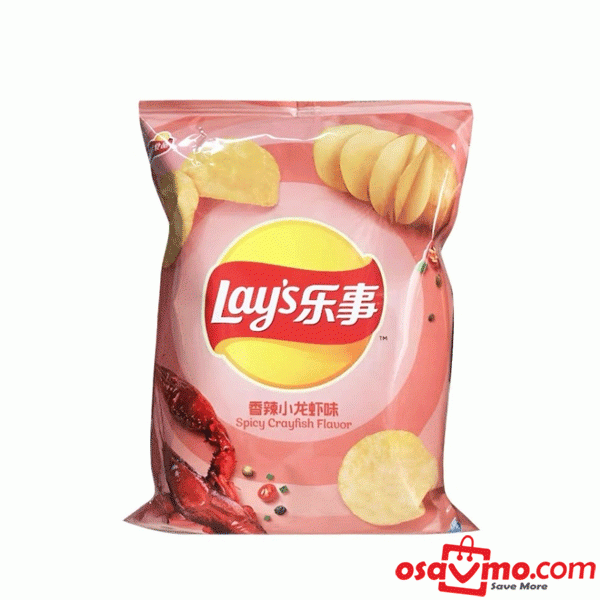 LAY'S CN Big Wave Chip Spicy Crayfish Flv 70g at osavmo.co.nz