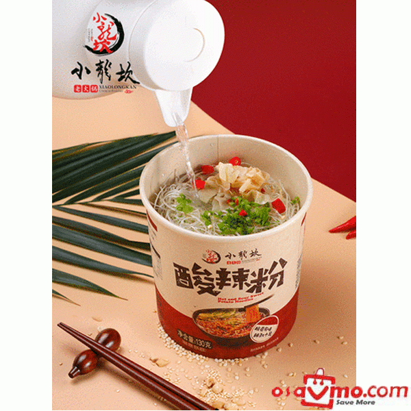 XIAO LONG KAN CN Hot and Sour Sweet Patato Noodles 103g at osavmo.co.nz