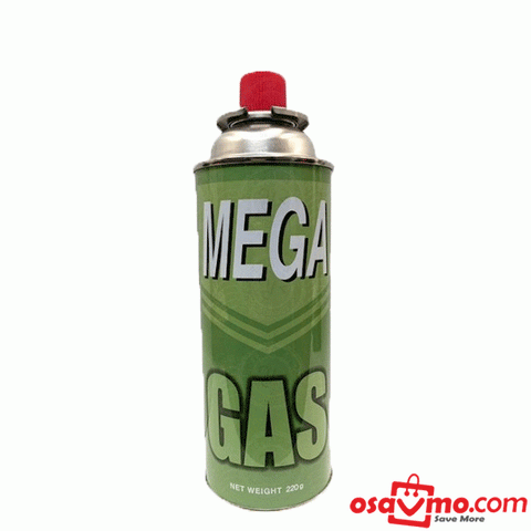 MEGA KR Butane Gas for Use in Portable Gas Cooker 220g