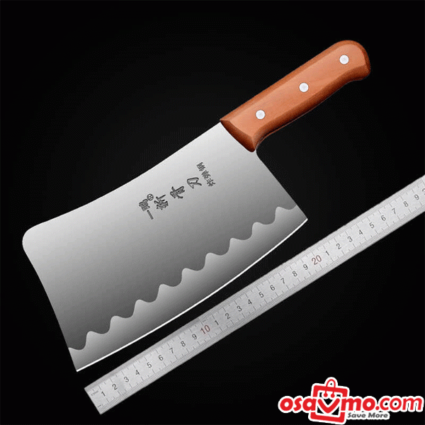 YI MING CN Artillery Shell Steel Bone Cutter Knife Bone Chopper 31x11cm at osavmo.co.nz