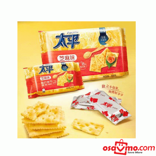 TAIPING CHN Soda Buscuits-Sesami 400g at osavmo.co.nz