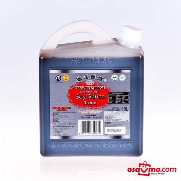 PEARL RIVER BRIDGE CHN Light Soy Sauce 1.8L at osavmo.co.nz