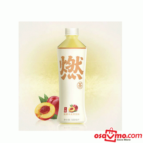 YUAN QI SEN LIN CN Peach Sugar-free Oolong Burning Tea 500ml