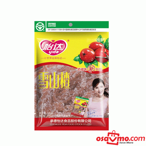 YI DA CHN Hawthorn Slice With Sugar 140g