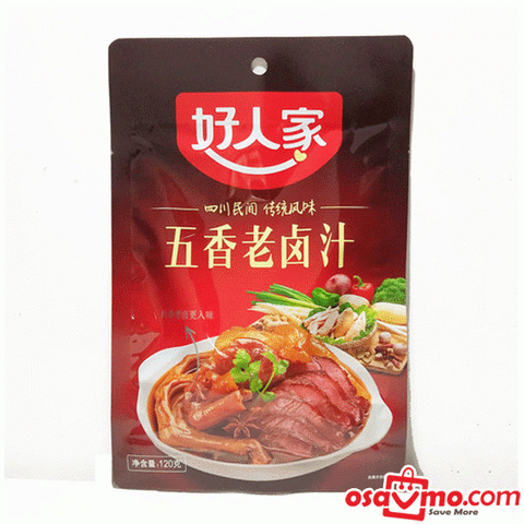 HAO REN JIA CN Five Spice Marinade Seasoning 120g