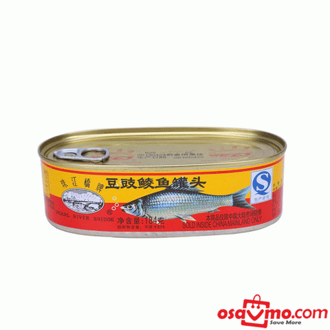 PEARL RIVER BRIDG CN Fried Dace with Salted Black Beans 184g