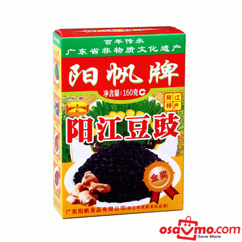 YANG FAN CN Salted Black Bean 160g