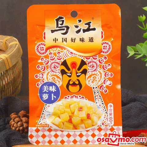 WU JIANG CN Pickled Radish 60g (MW)