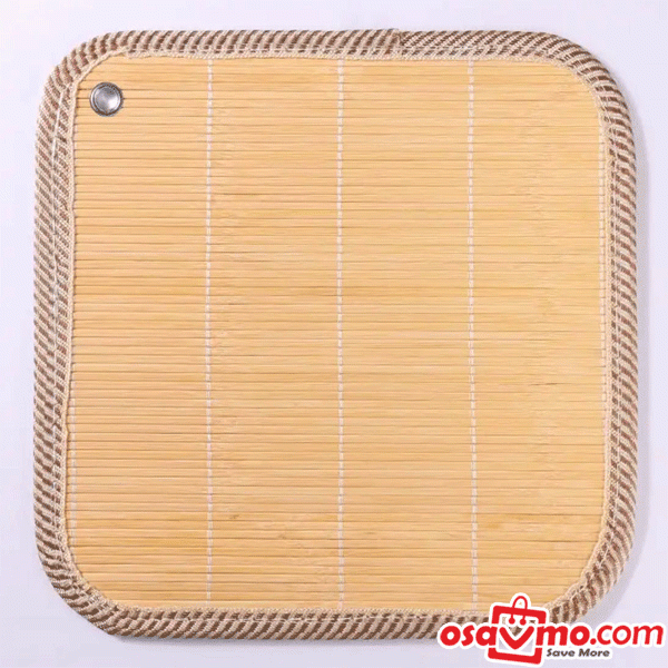 CN Household Square Bamboo Mat Anti-sticking Dumpling Curtain 30x30cm at osavmo.co.nz