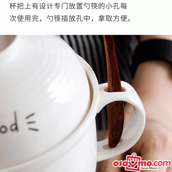 LOTUS BLUE CN Handy Bowl With Lid for Instant Noodle and Food at osavmo.co.nz