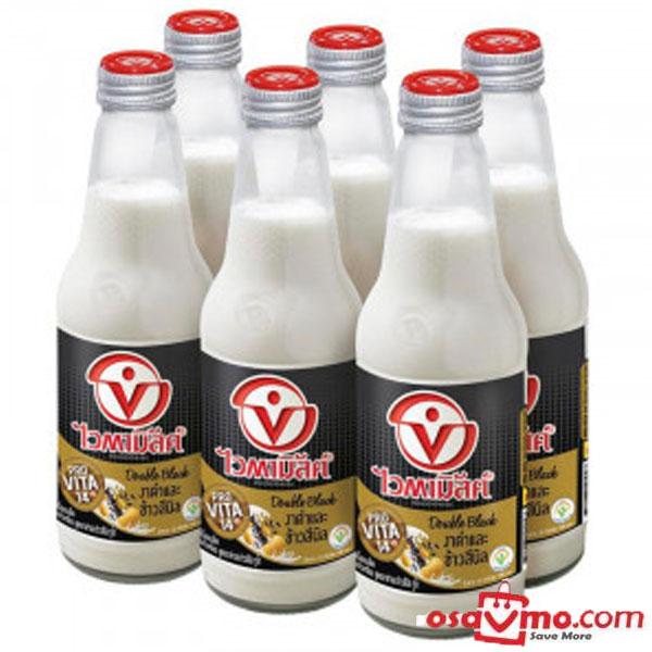 VITAMILK TH Black Soy Drink-300ml*6 at osavmo.co.nz