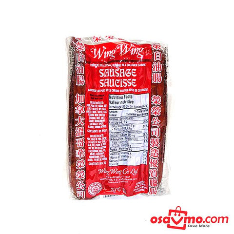 WING WING CA Chinese Sausage-375g