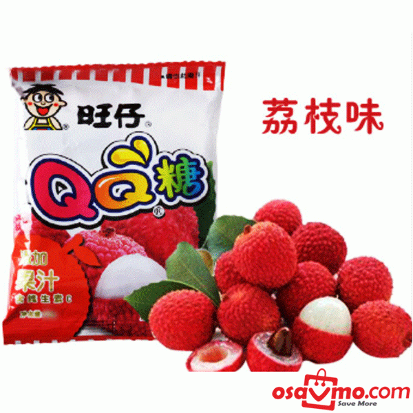 WANT WANT CHN QQ Gummies Lychee Flv 23g at osavmo.co.nz
