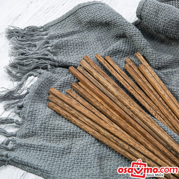 CN Wenge Wood Chopstick Family Pack 24cm 10Pairs at osavmo.co.nz