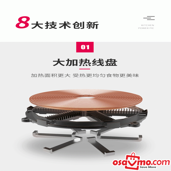 ML CN Multifunctional Induction Cooker Touch Type 2200w at osavmo.co.nz