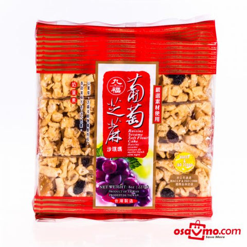 NICE CHOICE TW Snack Raisins Sesame Soft Flour Cake 227g
