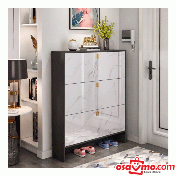 AY CN Shoe Cabinet 100X24X123cm at osavmo.co.nz