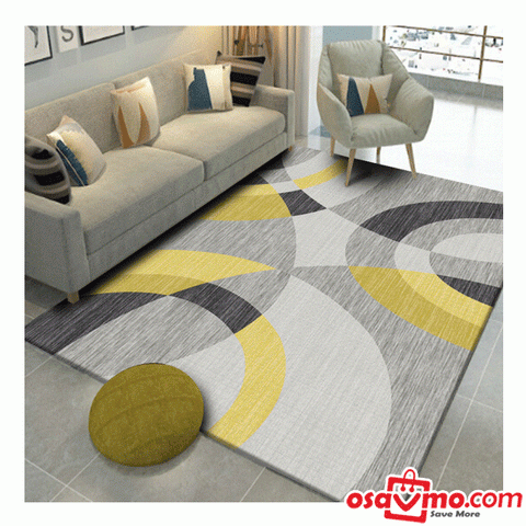 JZL CN Carpet The Modern Concise Style Norther Europe Brilliant 140X200cm Machine Washable