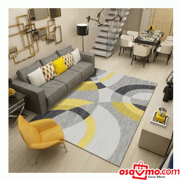 JZL CN Carpet The Modern Concise Style Norther Europe Brilliant 140X200cm Machine Washable at osavmo.co.nz