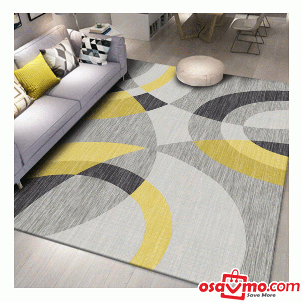 JZL CN Carpet The Modern Concise Style Norther Europe Brilliant 140X200cm Machine Washable at osavmo.co.nz