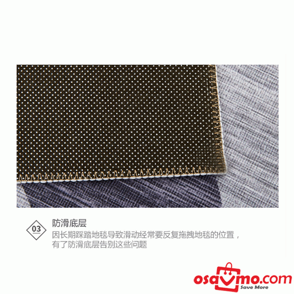 JZL CN Carpet The Modern Concise Style Norther Europe Brilliant 140X200cm Machine Washable at osavmo.co.nz