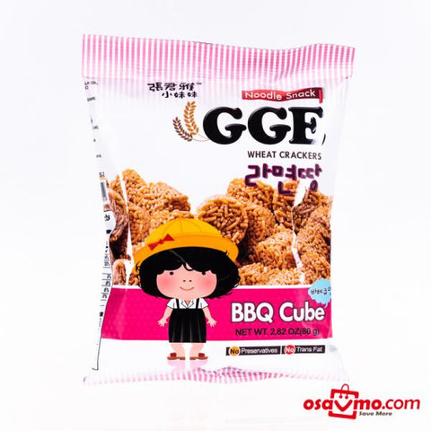 WEI LI TW BBQ Flv Noodle Cube Crackers 80g