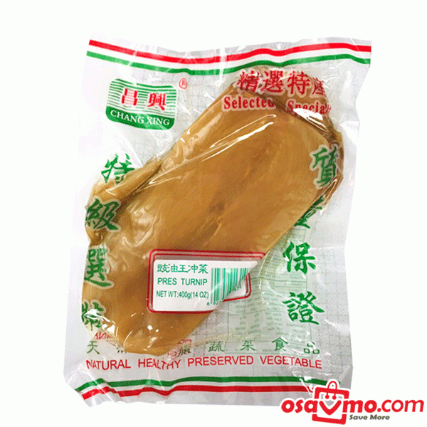 CHANG XING CN Preserved Turnip 400g at osavmo.co.nz