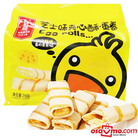 KA LUO KA MAN CN Cheese Cookie Roll 218g