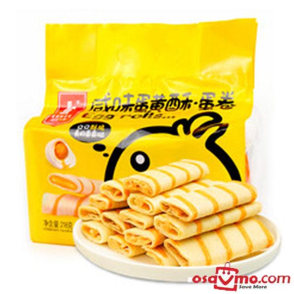 KA LUO KA MAN CN Salty Egg Cookie Roll 218g at osavmo.co.nz