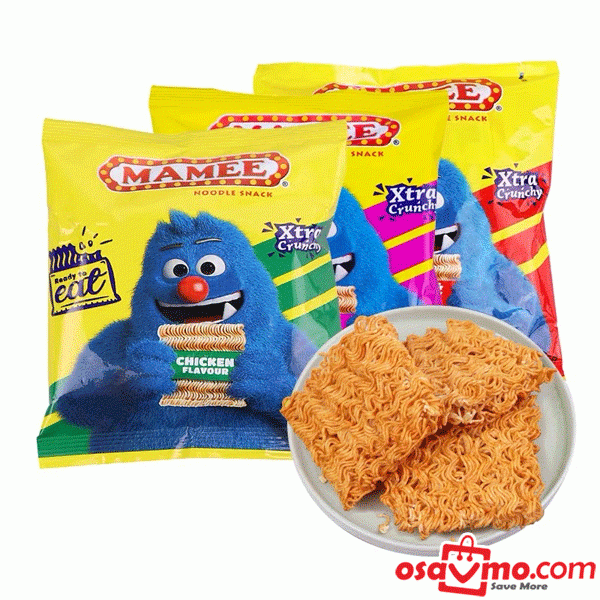 Mamee MY Monster Noodles Snack Chicken Flv 25g*8 at osavmo.co.nz