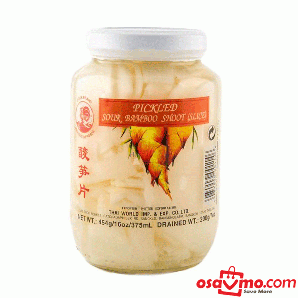 COCK TH Bamboo Shoot Slices 454g at osavmo.co.nz