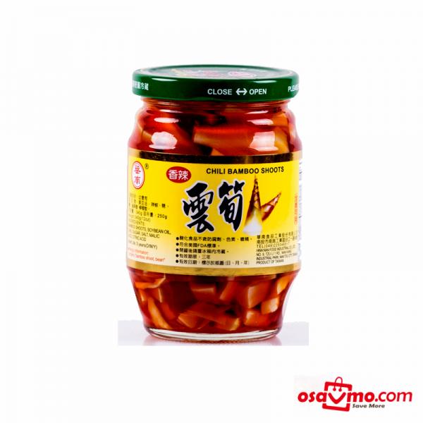 HWA NAN TW Seasoned Chilli Bamboo Shoot 340g at osavmo.co.nz