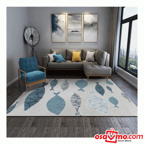 ZF CN Carpet Norther Europe Style FIsh BC09 160X230cm