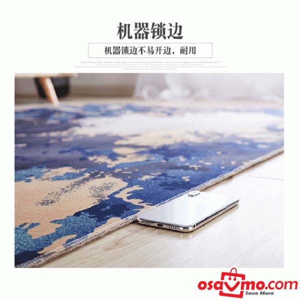 ZF CN Carpet Norther Europe Style FIsh BC09 160X230cm at osavmo.co.nz