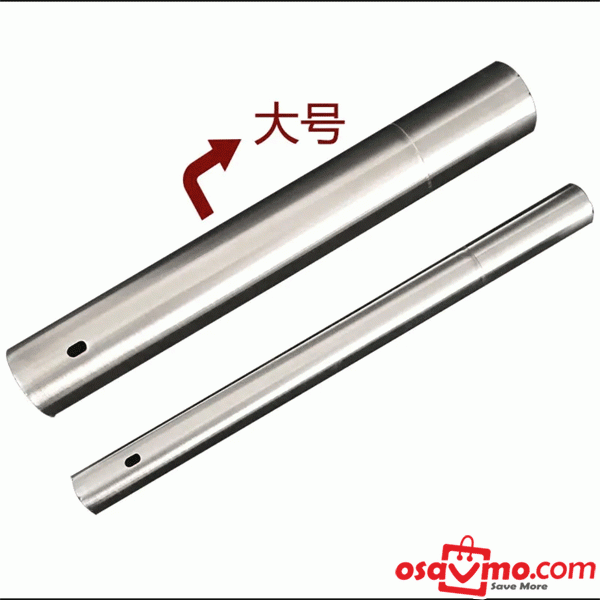 CN Stainless Steel BBQ Skewer Storage Cylinder D5X35cm at osavmo.co.nz