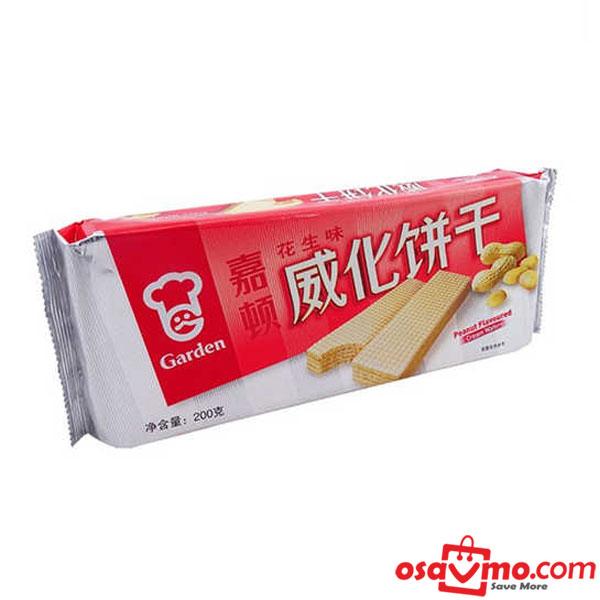 JIA DUN CHN Peanuts Wafers 200g at osavmo.co.nz