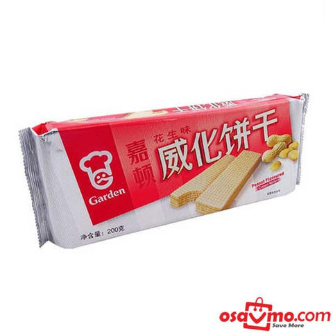 JIA DUN CHN Peanuts Wafers 200g