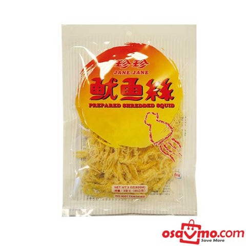JANE JANE TW SHREDDED SQUID SLICE 85g