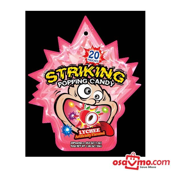 YUHIN CN STRIKING Popping Candy Lychee Flv 30g at osavmo.co.nz