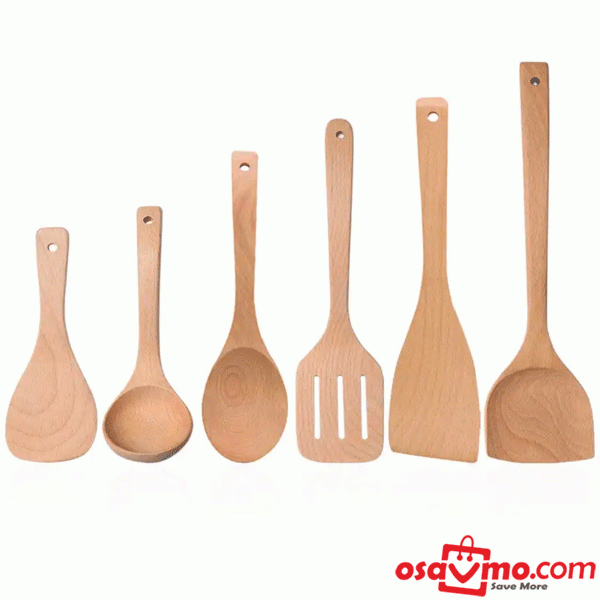 SHUANG QIANG CN Wood Slice for Rice 1pc (FAN SHAO) at osavmo.co.nz