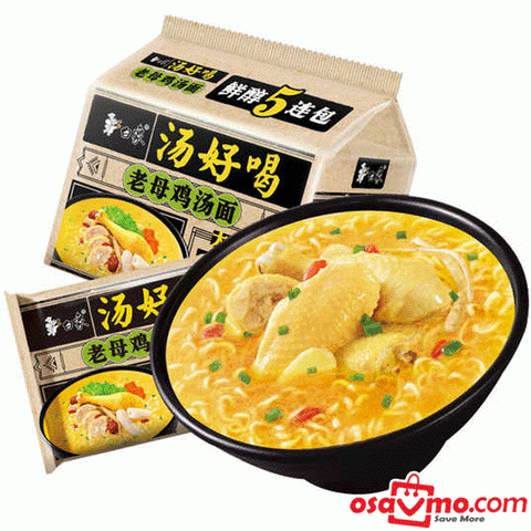 BAI XIANG CHN Instant Noodle Chicken Flv 113gx5pks