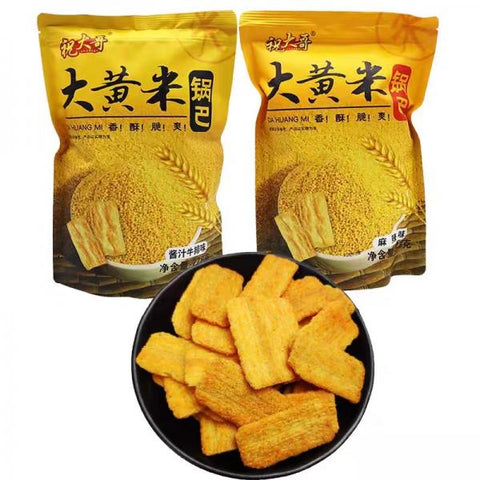 ZHU DA GE CN Rhubarb Rice Cracker Beef Flv 228g