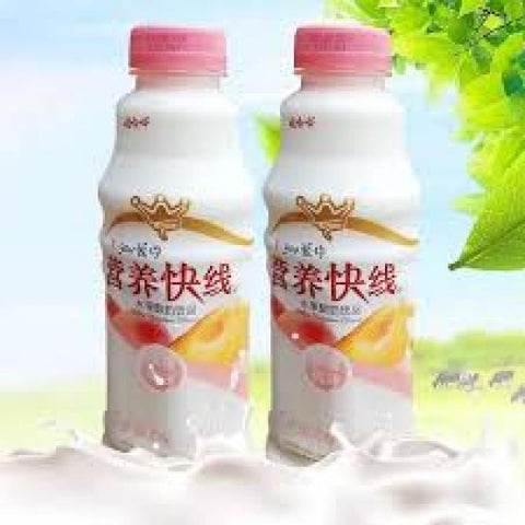 WA HA HA CN Nutri-Express Fruit Milk Peach Flv 500g