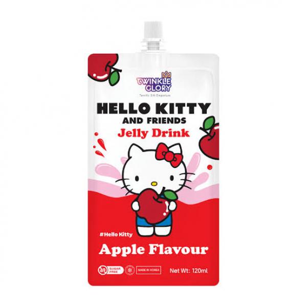 Twinkle Glory KR Jelly Drink Hello Kitty Apple 120mL at osavmo.co.nz