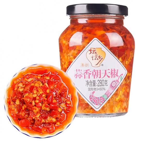 TAN TAN XIANG CN Pickled Chili& Garlic 280g at osavmo.co.nz