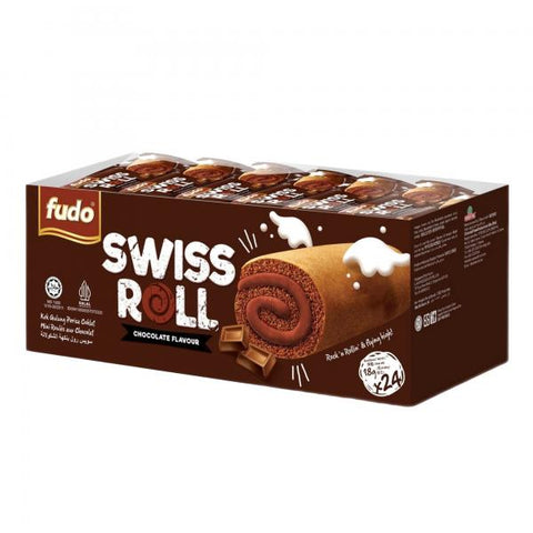 FUDO MY Swisse Roll Chocolate Flv 432g