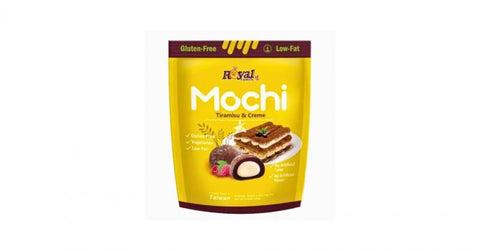 ROYAL FAMILY TW Packed Mochi Tiramisu & Creme Flv 180g