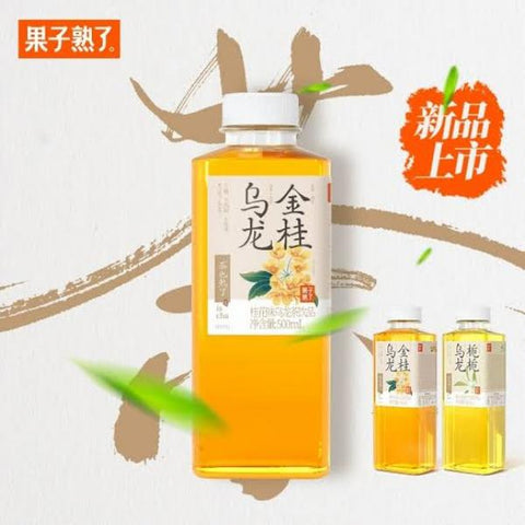 GUO ZI SHOU LE CN Oolong Gold Osmanthus Tea Without Sugar 500ml