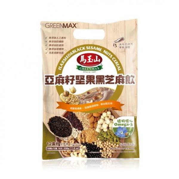GREENMAX TW Flaxseed & Black Sesame Cereal 336g at osavmo.co.nz